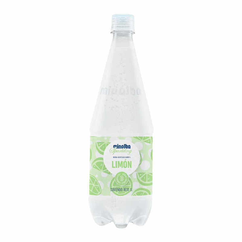 AGUA SPARKLING MINALBA SABOR LIMON 500CM