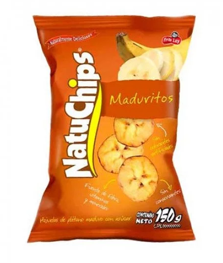 NATUCHIPS MADURITOS 150G