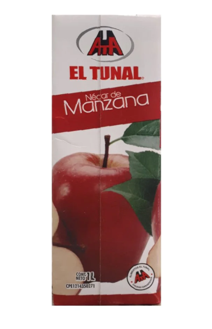 NECTAR DE MANZANA EL TUNAL 1L