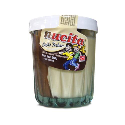 NUCITA VASO DE VIDRIO 200G