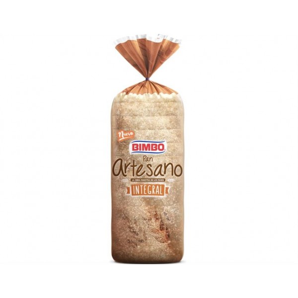 PAN BIMBO ARTESANO INTEGRAL 500G