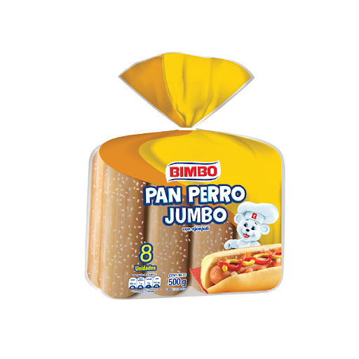 PAN BIMBO PERRO JUMBO 500G