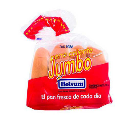 PAN PERRO JUMBO HOLSUM 500G