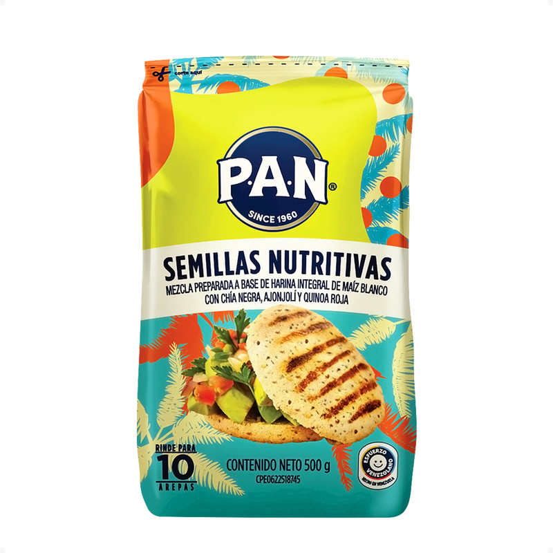 PAN SEMILLAS NUTRITIVAS 500GR