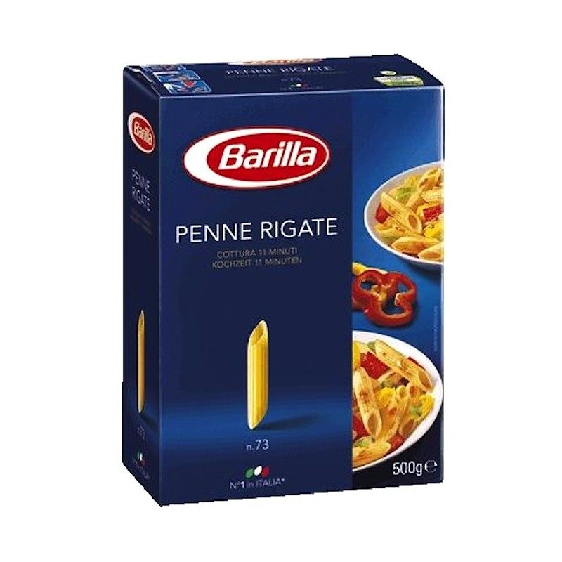 PASTA BARILLA PENNE RIGATE N73 500G