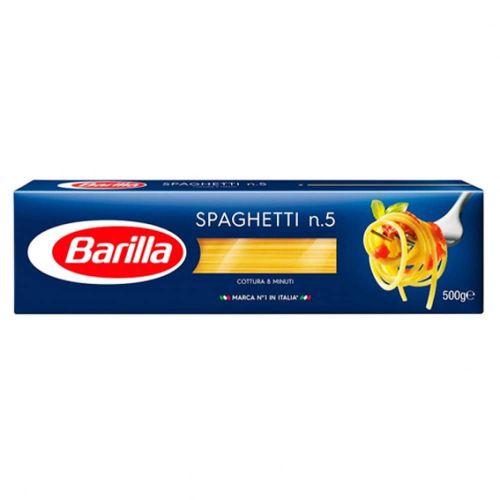 PASTA BARILLA SPAGHETTI  N5 500G 