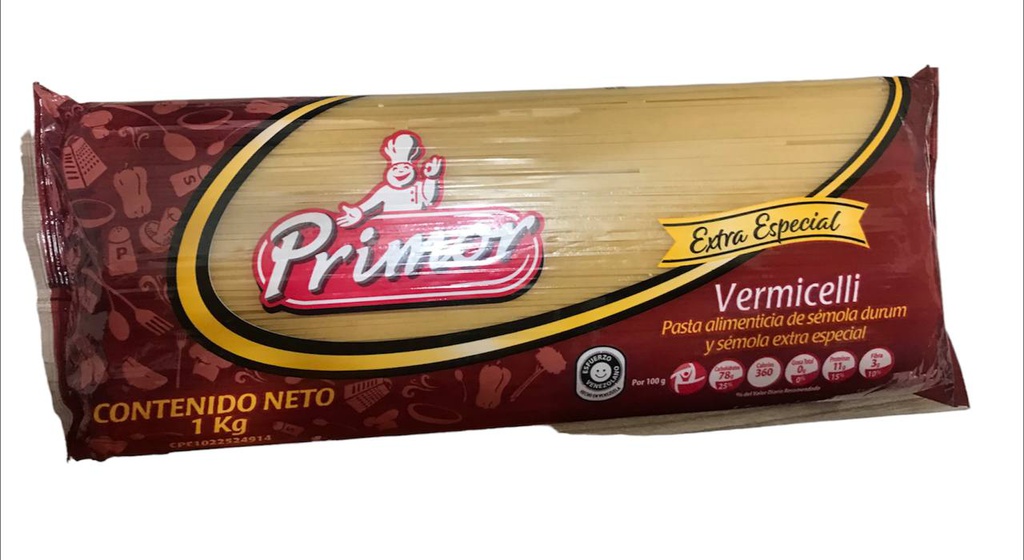 PASTA PRIMOR VERMICELLI  EXTRA ESPECIAL1