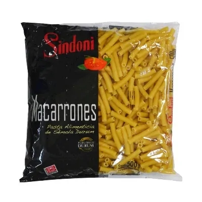 PASTA SINDONI ESP.MACARRONI 500GR