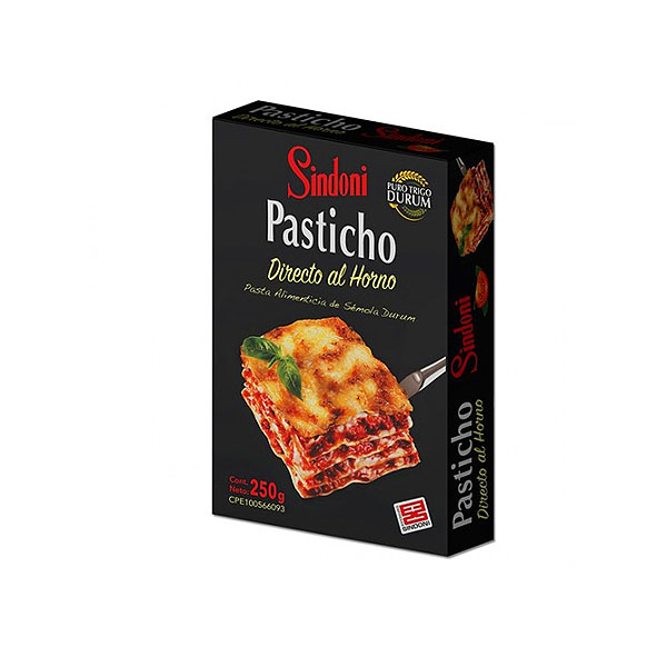 PASTAS SINDONI DIR AL HORNO 250G