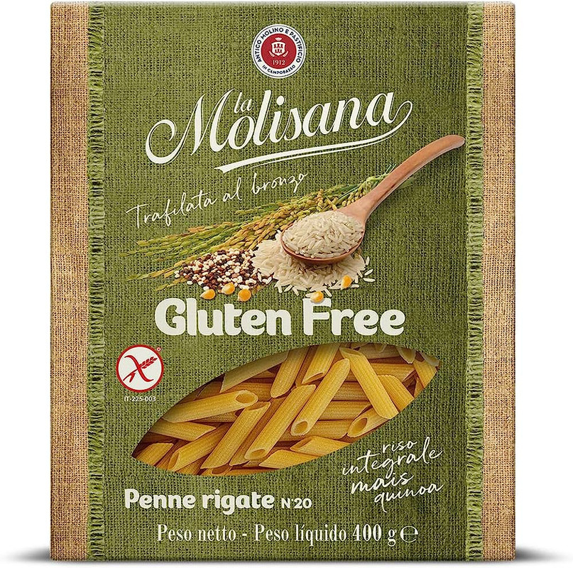 PENNE RIGATE GLUTEN FREE LA MOLISANA 400