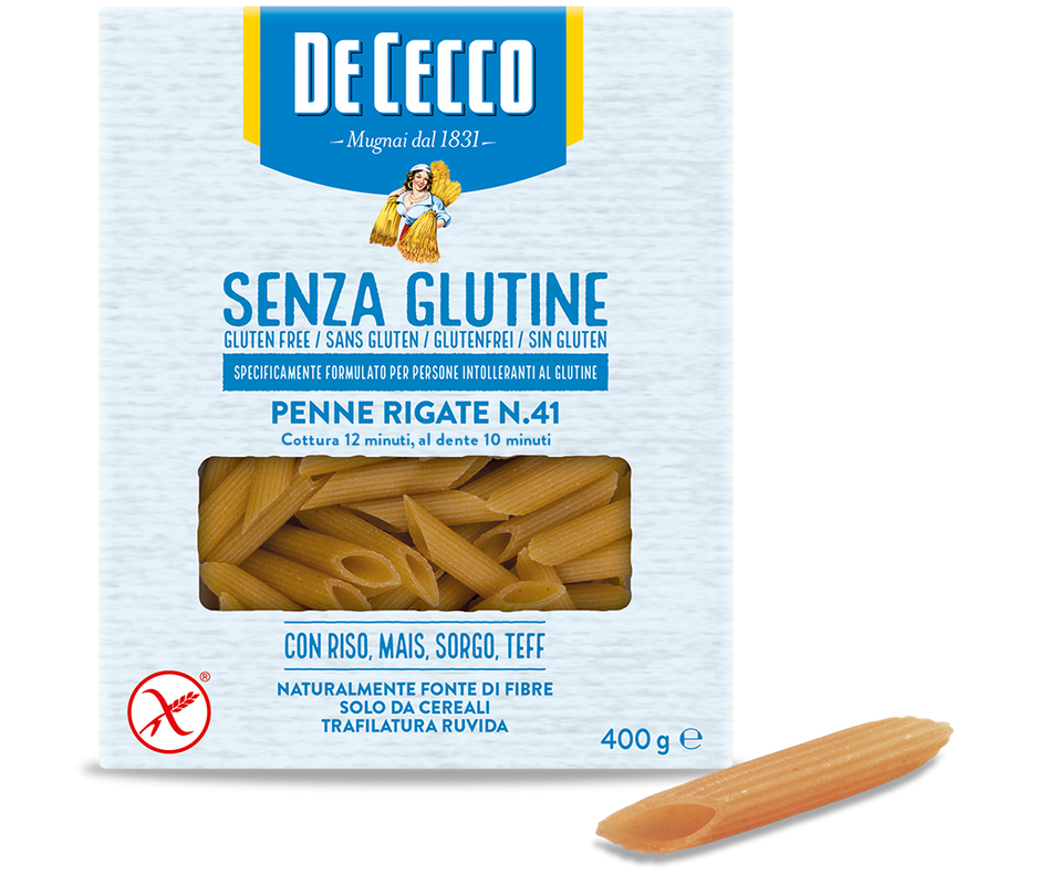 PENNE RIGATE S/GLUTEN DE CECCO 400GR