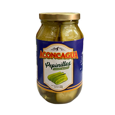 PEPINILLO ENTEROS ACONCAGUA 500GR