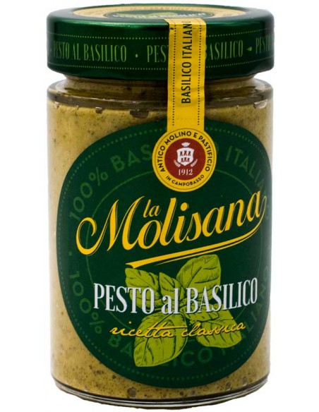 PESTO AL BASILIO ALBAHACA LA MOLISANA