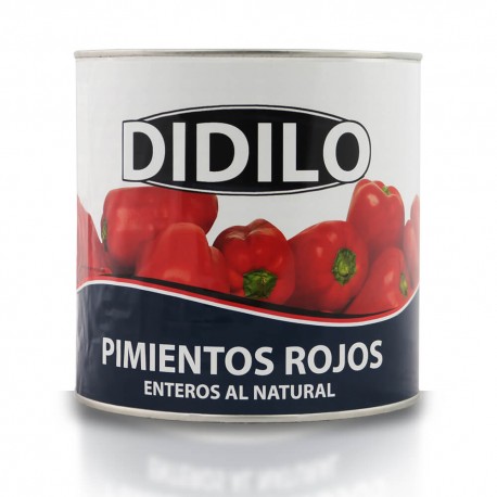 PIMIENTOS ROJOS AL NATURAL DIDILO 390GR