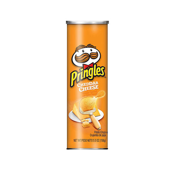 PRINGLES CHEDDAR CHEESE 158 GR