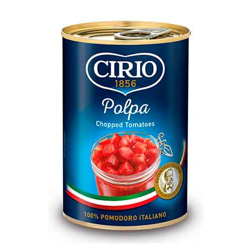 PULPA DE TOMATES TROCITOS CIRIOS 400G