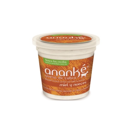 [001851] QUESO CABRA ANANKE MIEL Y NUECES 200G