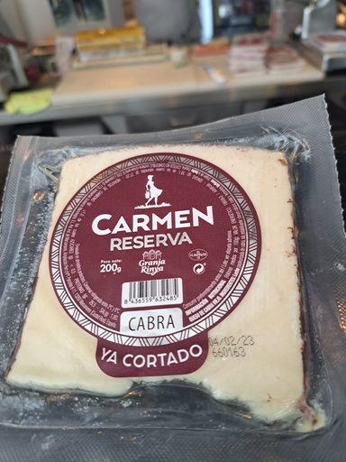 [8436559632485] QUESO DE CABRA RESERVA 200GR