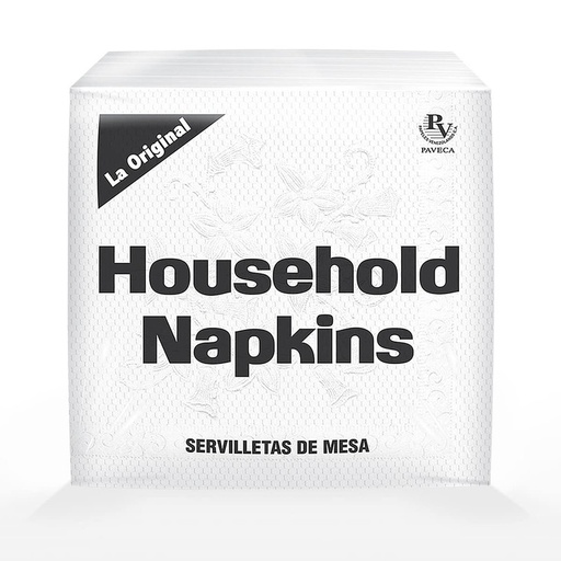 [7591098800199] SERVILLETAS HOUSEHOLD NAPKINS 170U