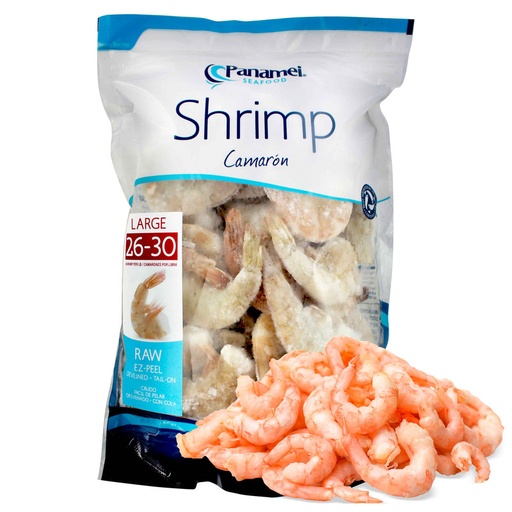 [009872] SHRIMP CAMARON CRUDO PANAMEI 26-30