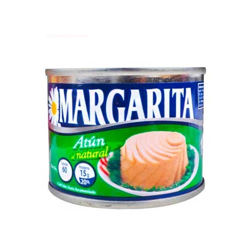 [000927] ATUN MARGARITA NATURAL 140G