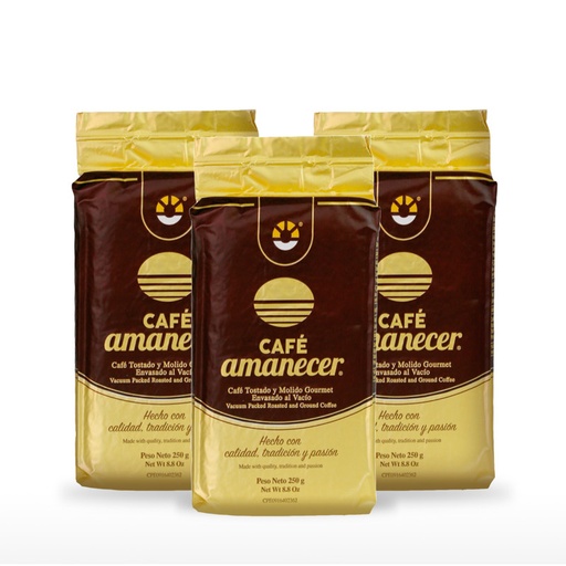 [7595461000063] CAFE AMANECER MOLIDO AL VACIO 250G