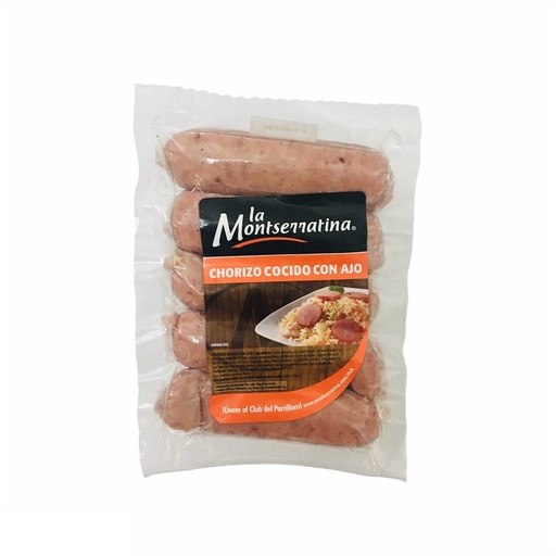 [210298] CHORIZO DE AJO LA MONTSERRATINA 410 Gr