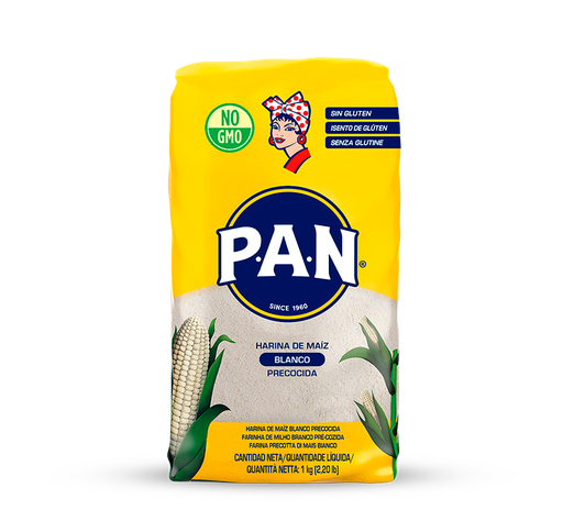 [000244] HARINA PAN MAIZ BLANCO 1 KG