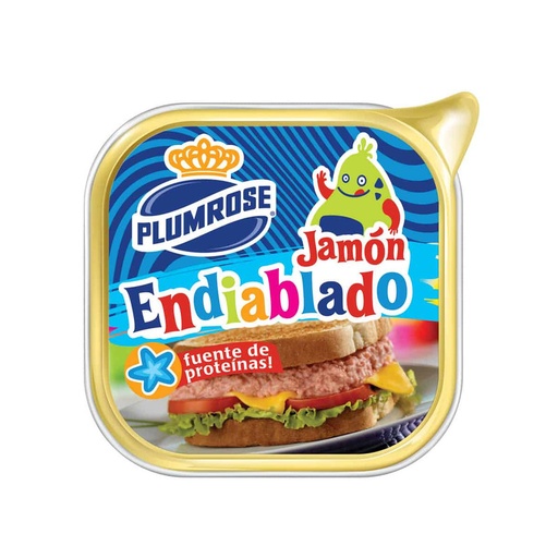 [000465] JAMON ENDIABLADO PLUMROSE 110G