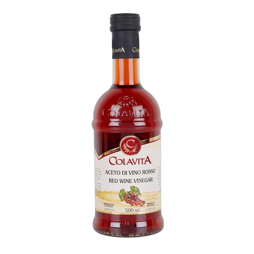 [8001876550042] ACETO DI VINO ROSSO COLAVITA 500ML 