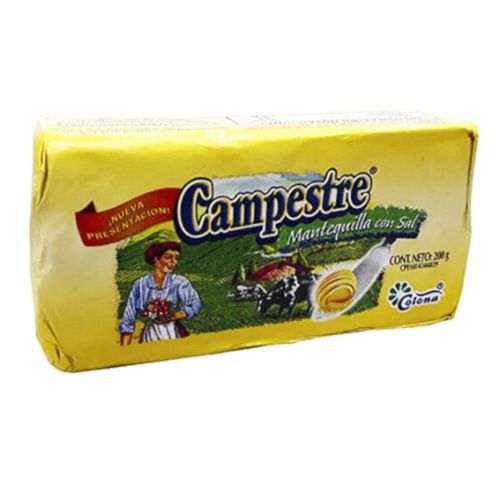 [33000960] MANTEQUILLA C/SAL CAMPESTRE 200 Gr