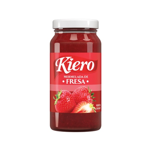 [7592723105450] MERMELADA DE FRESA KIERO 230GR