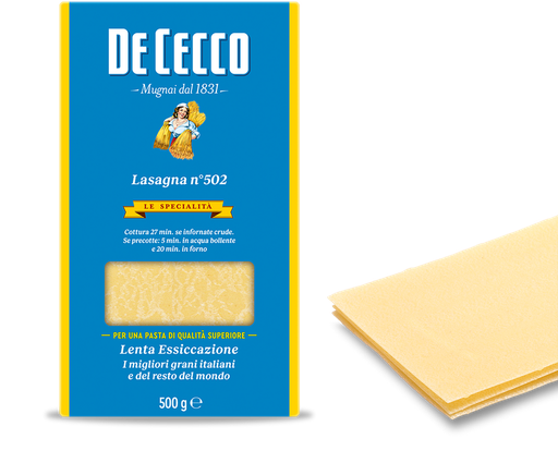 [002831] PASTA DE DECCO LASAGÑA 500G