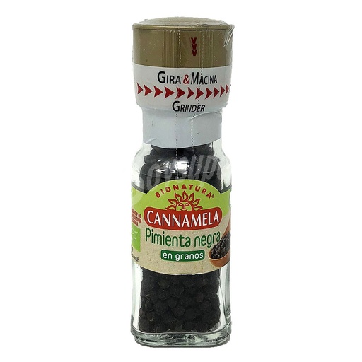 [80637271] PIMIENTA NEGRA EN GRANOS CANNAMELA 28GR